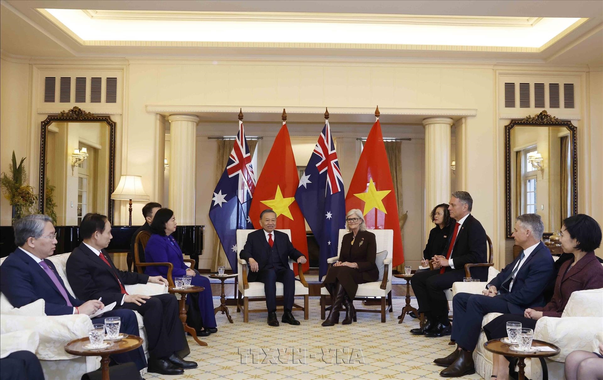 Tổng Bí thư, Chủ tịch nước Tô Lâm hội kiến Toàn quyền Australia
