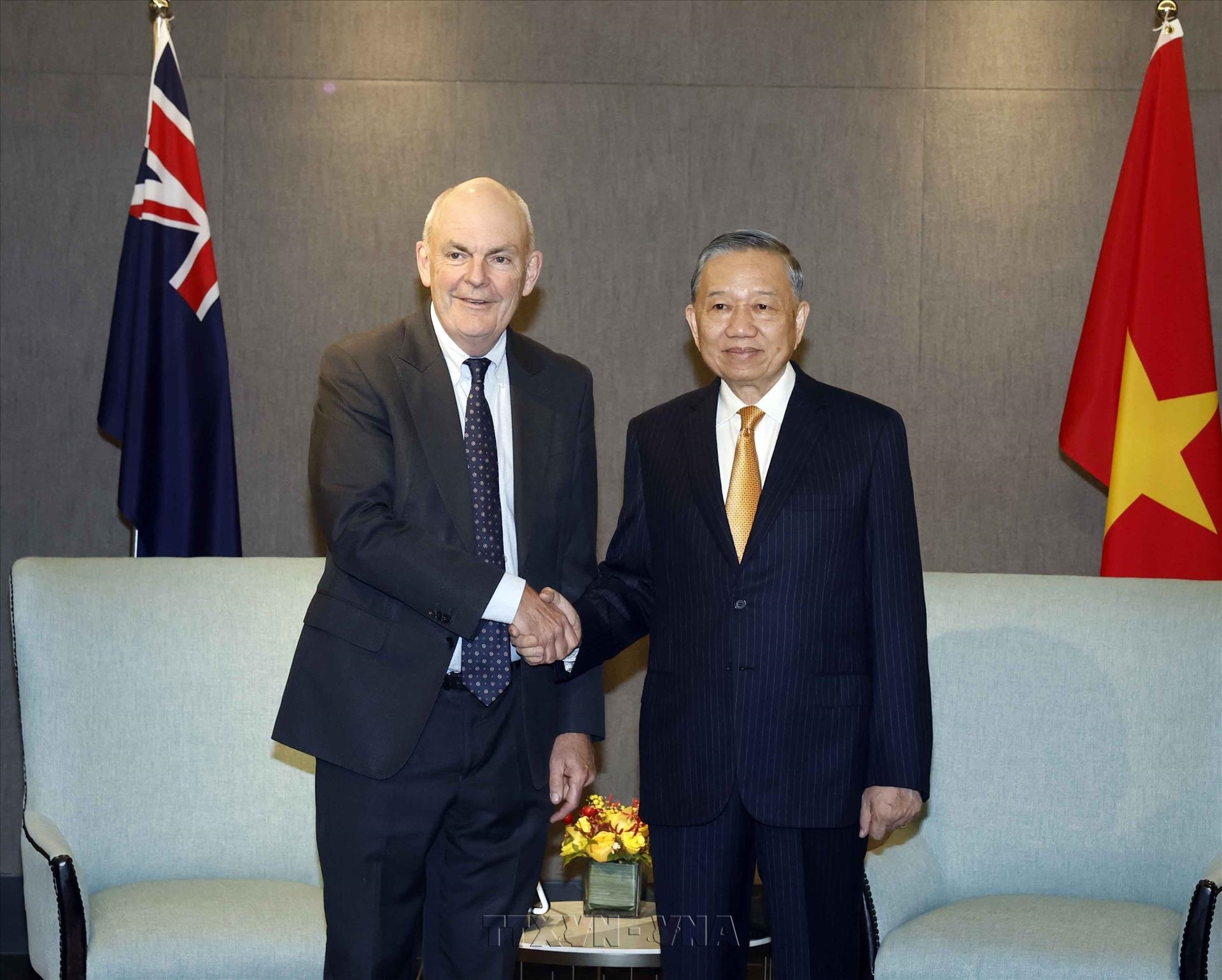 Tổng Bí thư, Chủ tịch nước Tô Lâm tiếp Quyền Chủ tịch Hội Hữu nghị New Zealand - Việt Nam