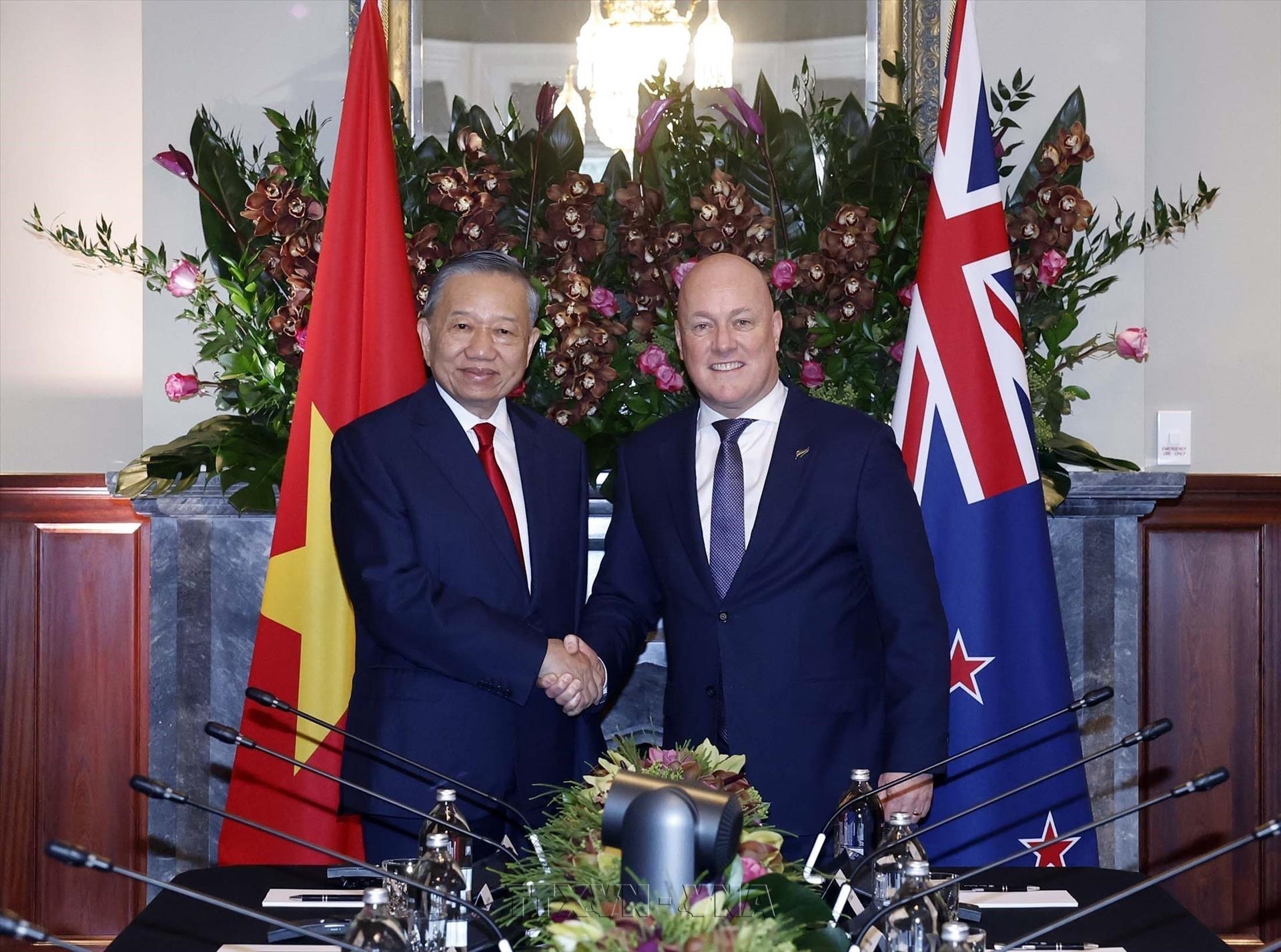ベトナム・NZ　経済・貿易協力の拡大で一致