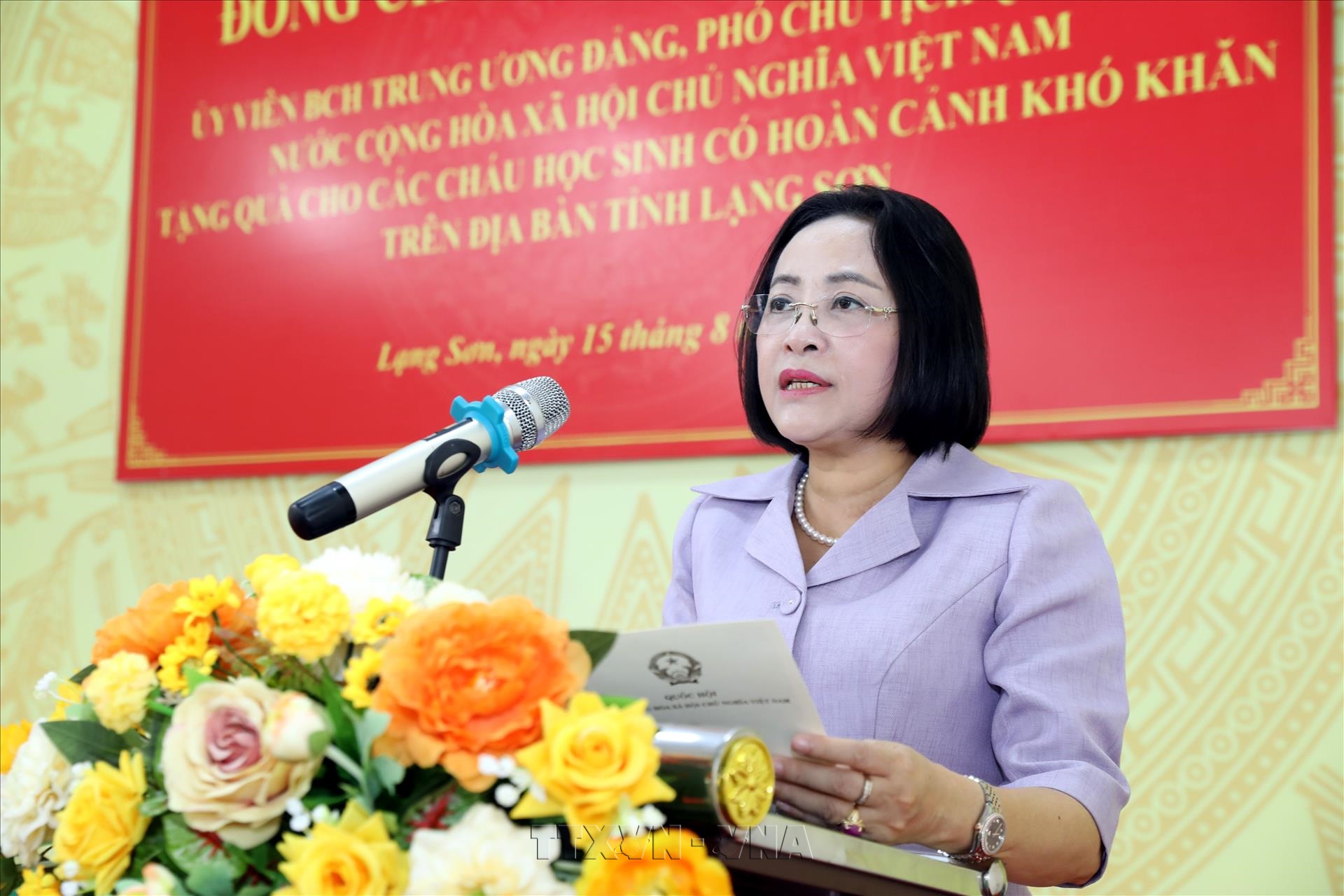 Phó Chủ tịch Quốc hội Nguyễn Thị Thanh: Sắp xếp mạng lưới cơ sở giáo dục phù hợp với đặc thù miền núi