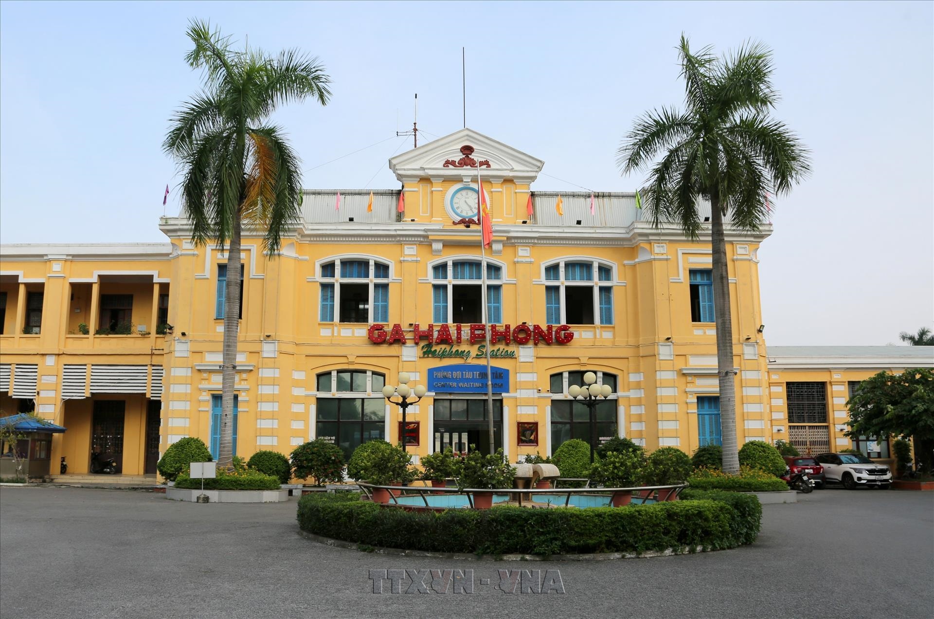 Ga Hải Phòng - nơi đầu tiên đón Bác Hồ về thăm thành phố Cảng