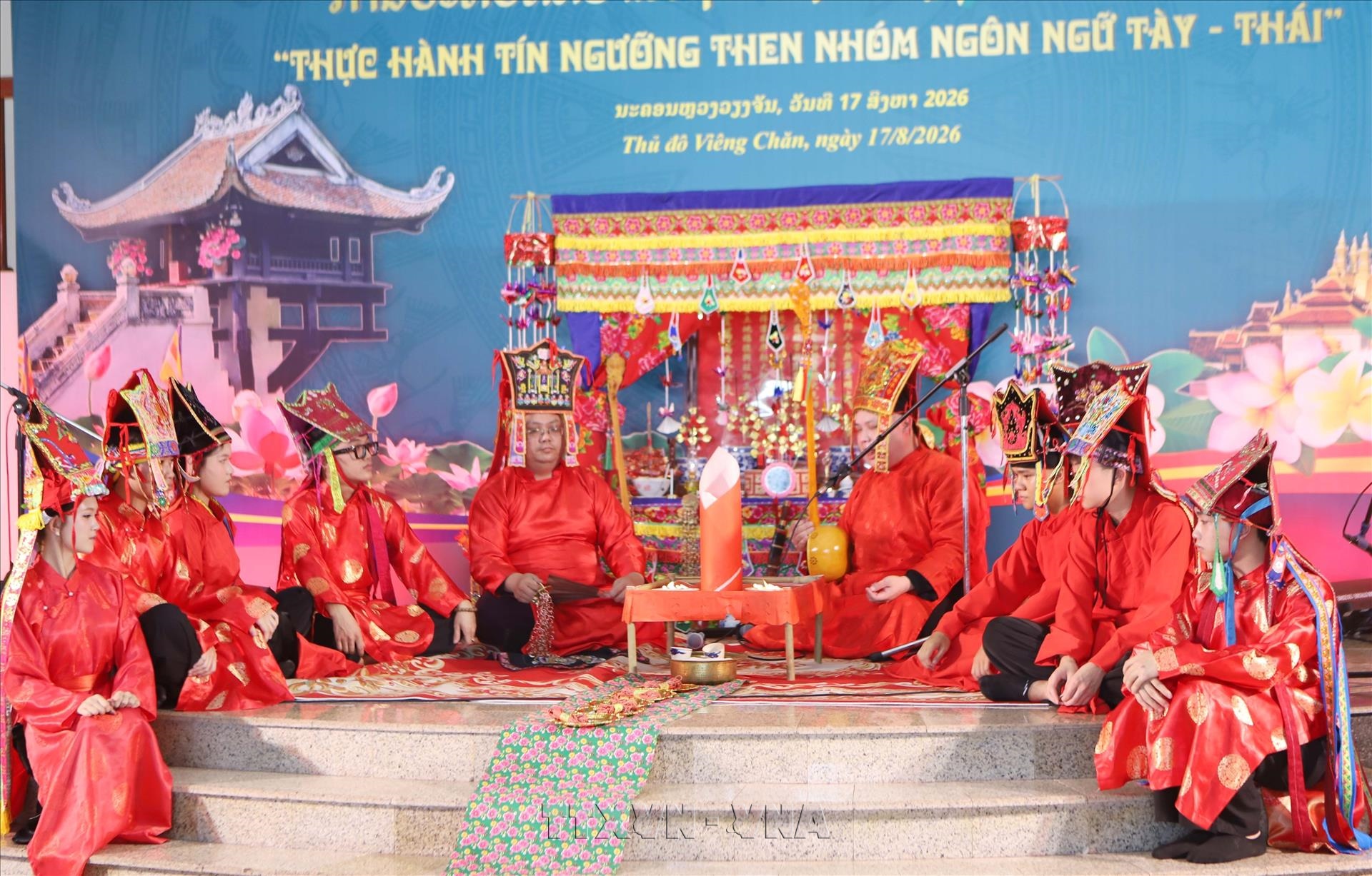 Lan tỏa giá trị di sản Then Việt Nam tại Lào