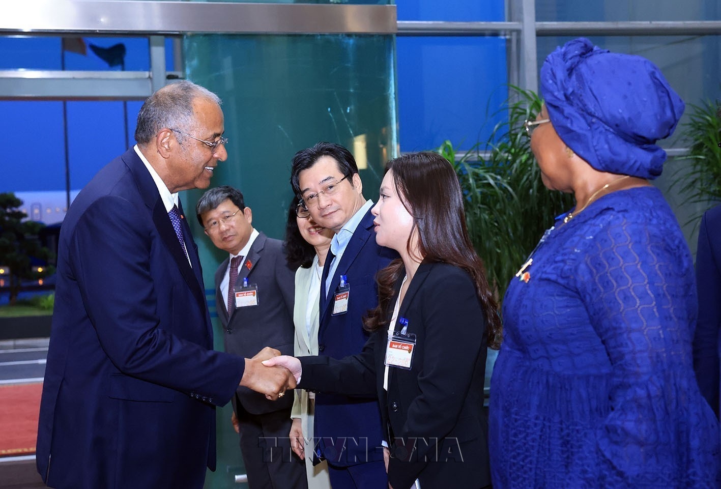 Chủ tịch Quốc hội Côte dIvoire đến Hà Nội, bắt đầu thăm chính thức Việt Nam