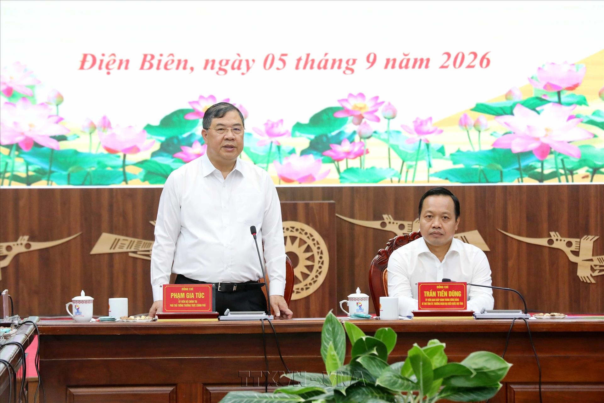Phó Thủ tướng Thường trực Chính phủ Phạm Gia Túc: Điện Biên cần tạo chuyển biến mạnh mẽ về quy mô, chất lượng tăng trưởng