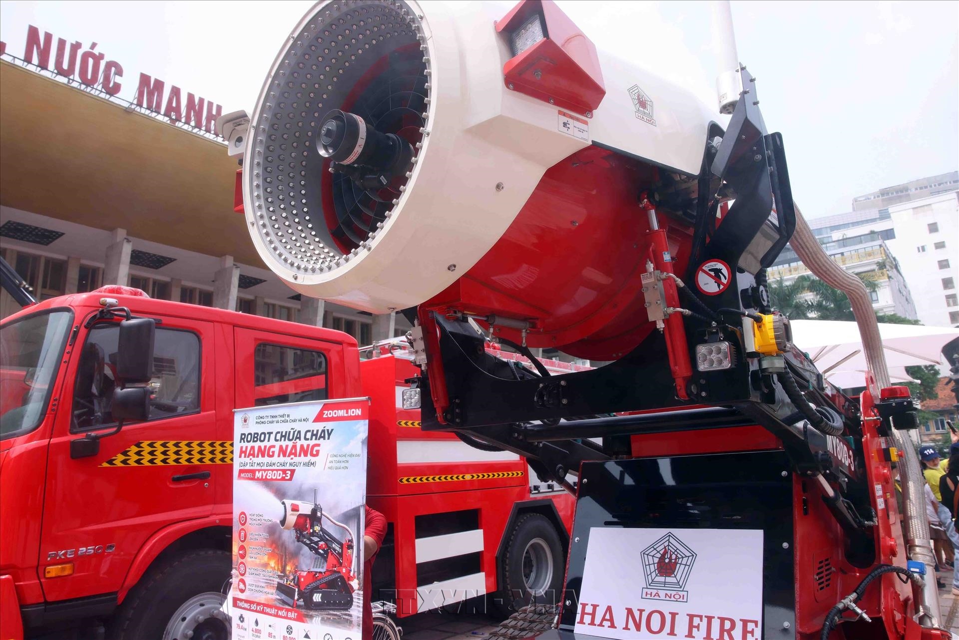 Khai mạc Triển lãm quốc tế về kỹ thuật, phương tiện phòng cháy chữa cháy và cứu nạn cứu hộ năm 2026