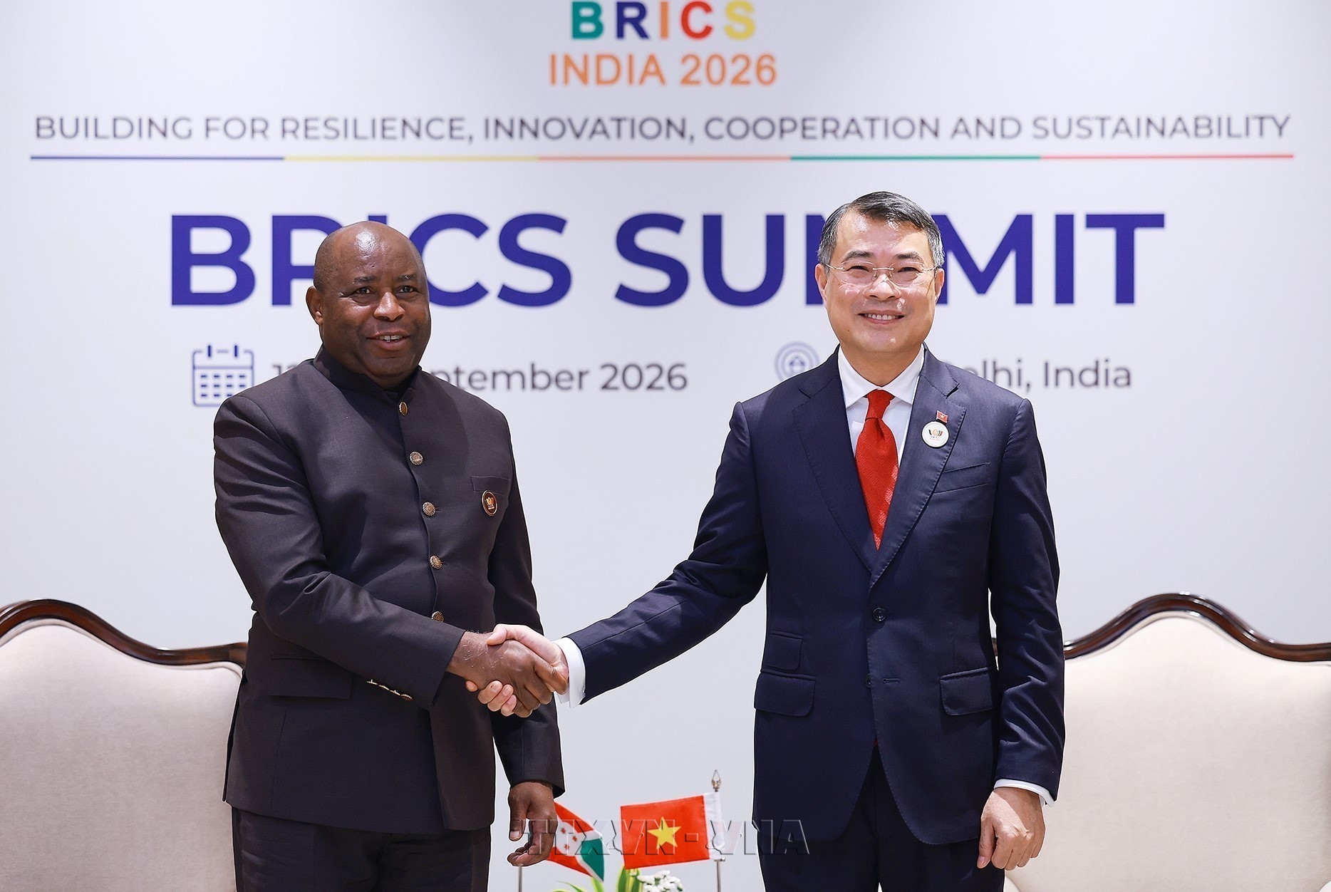 Thủ tướng Lê Minh Hưng: Việt Nam coi trọng thúc đẩy quan hệ hữu nghị, hợp tác với Burundi