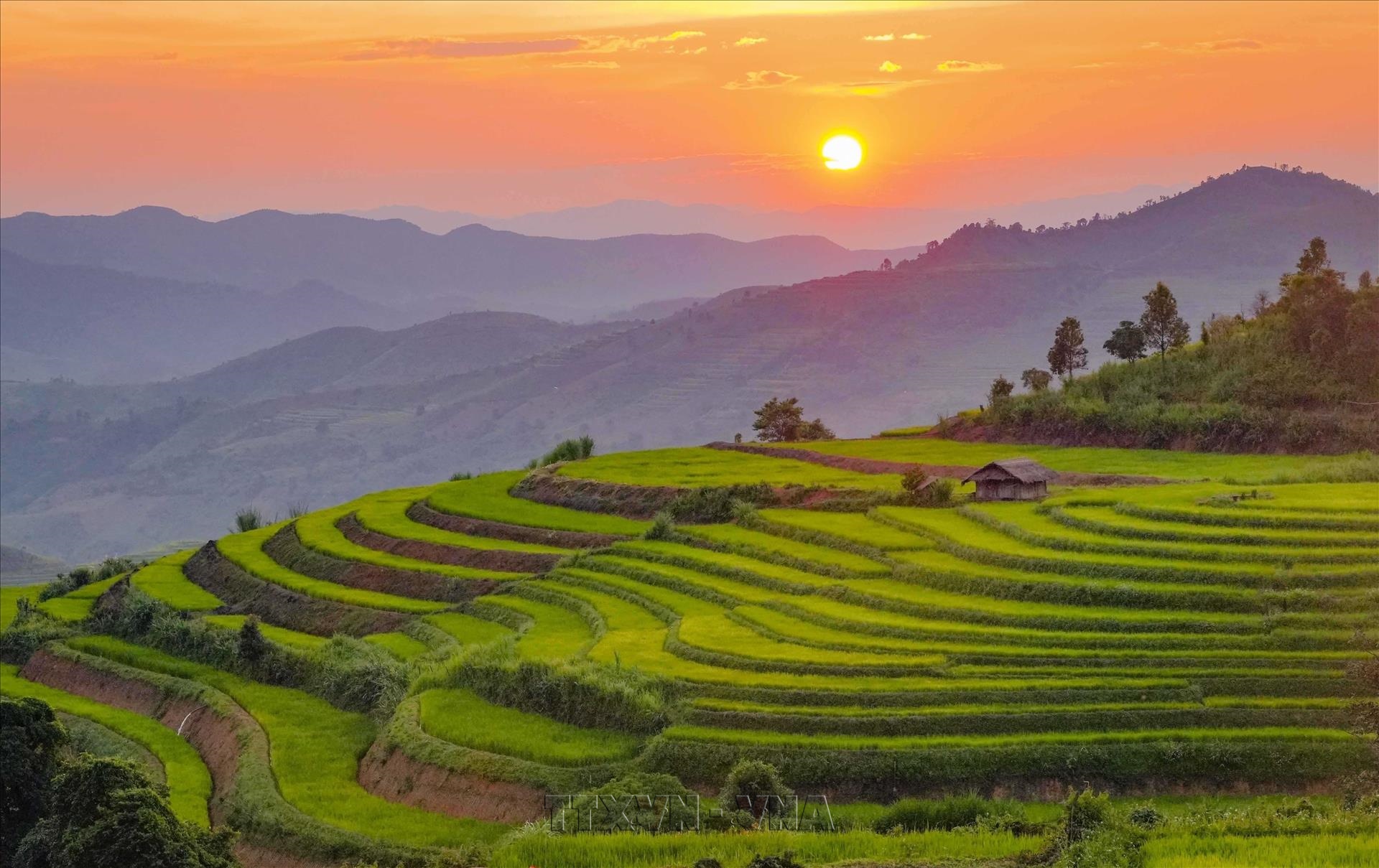 Vẻ đẹp ruộng bậc thang Pu Nhi