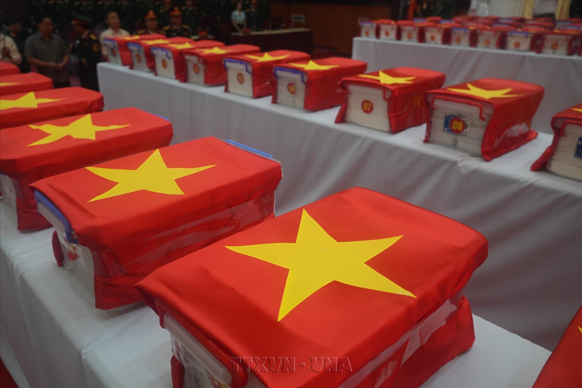 Thanh Hóa bàn giao toàn bộ 2.150 mẫu hài cốt liệt sĩ cho Viện Pháp y Quân đội