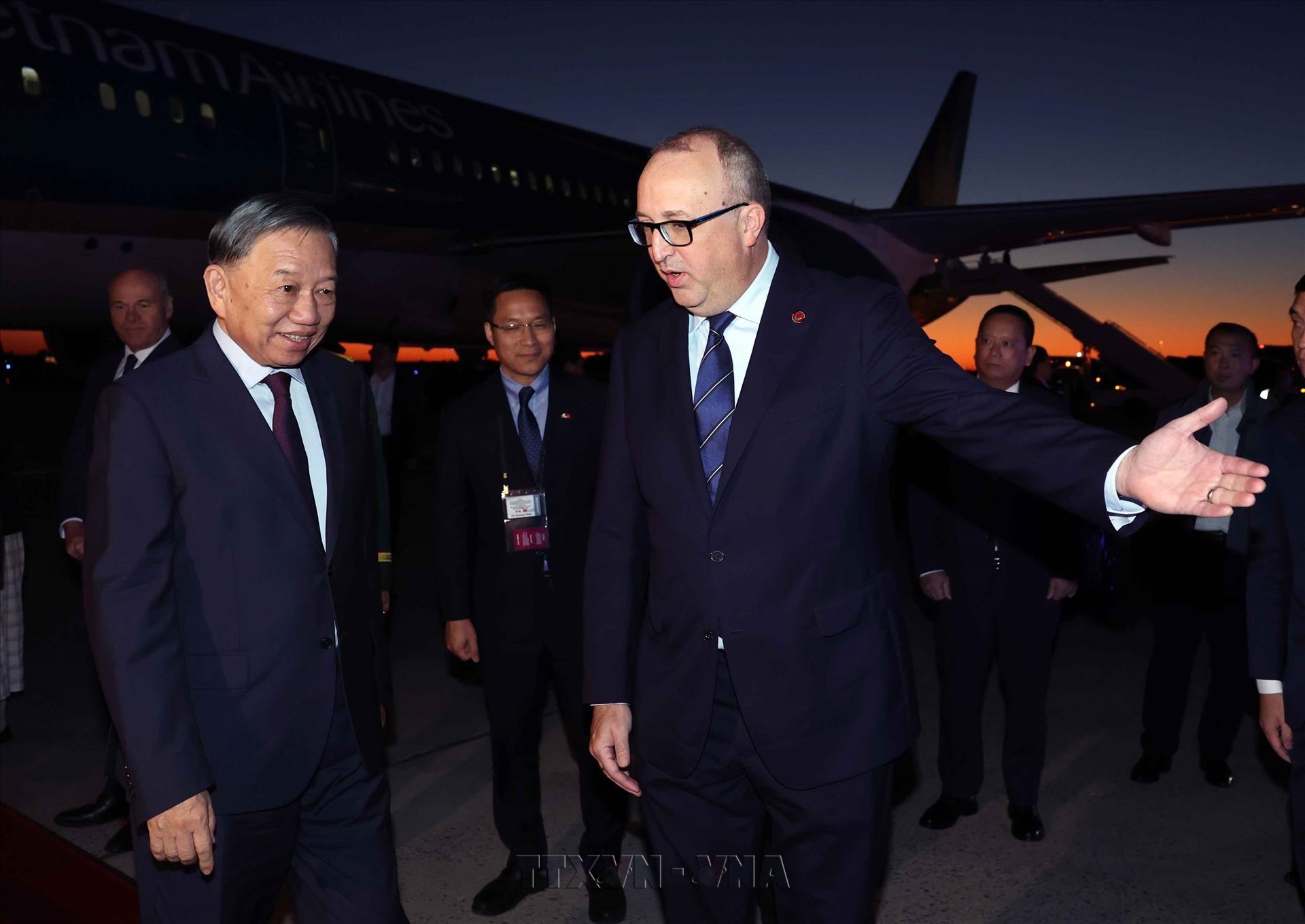 Tổng Bí thư, Chủ tịch nước Tô Lâm bắt đầu thăm cấp Nhà nước tới Canada