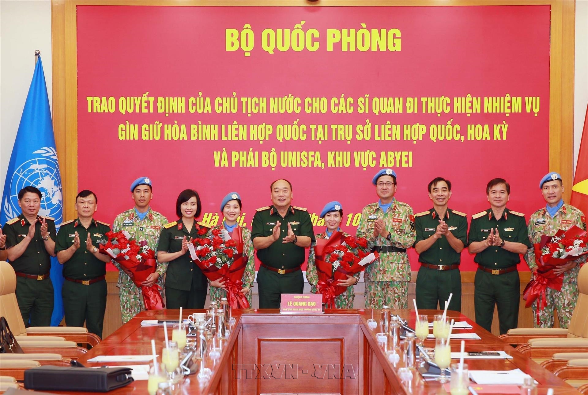 Việt Nam có thêm 2 sĩ quan đảm nhiệm vị trí chuyên gia tại Trụ sở Liên hợp quốc