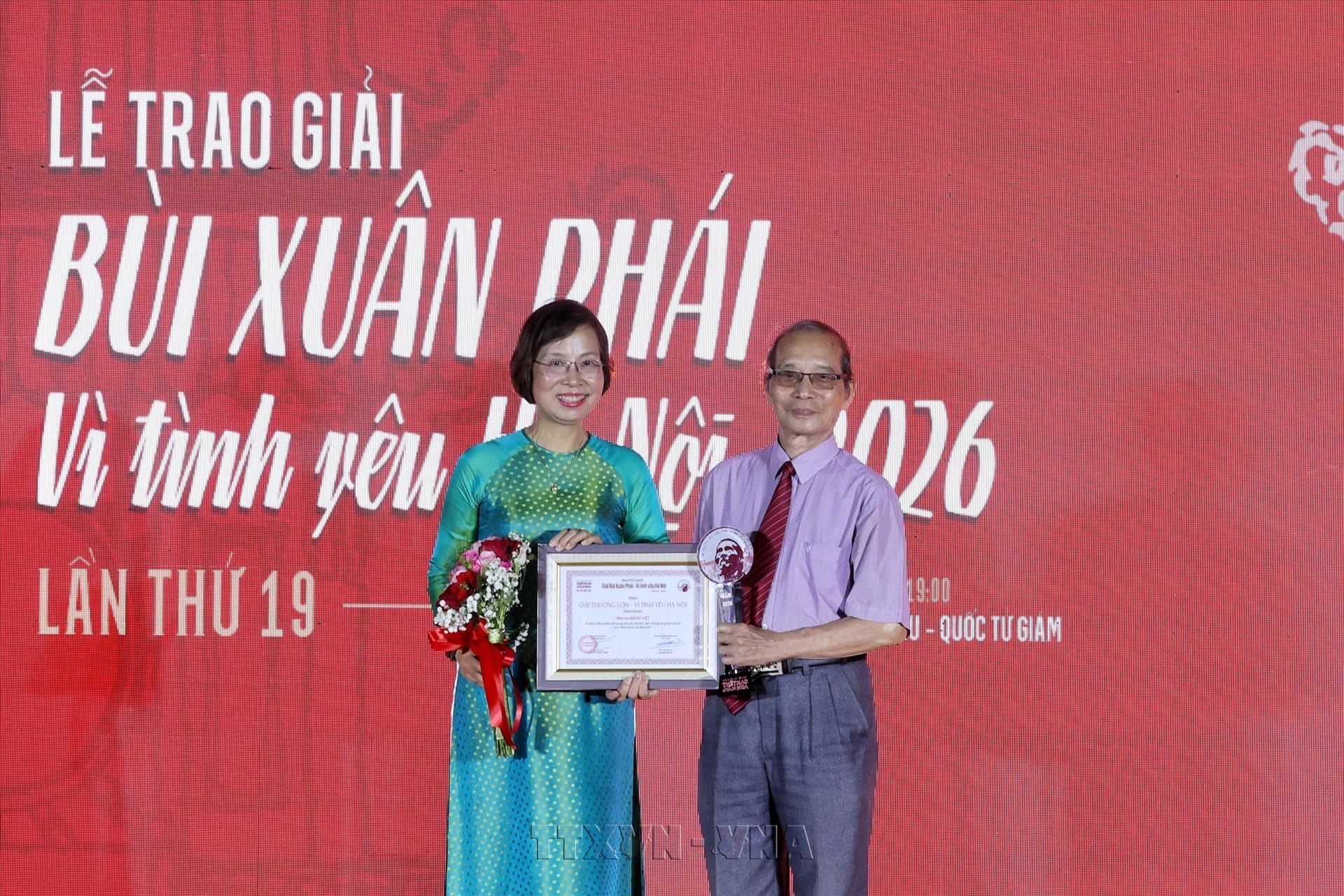 Prix Bui Xuan Phai – Pour lamour de Hanoï : Bang Viet à lhonneur