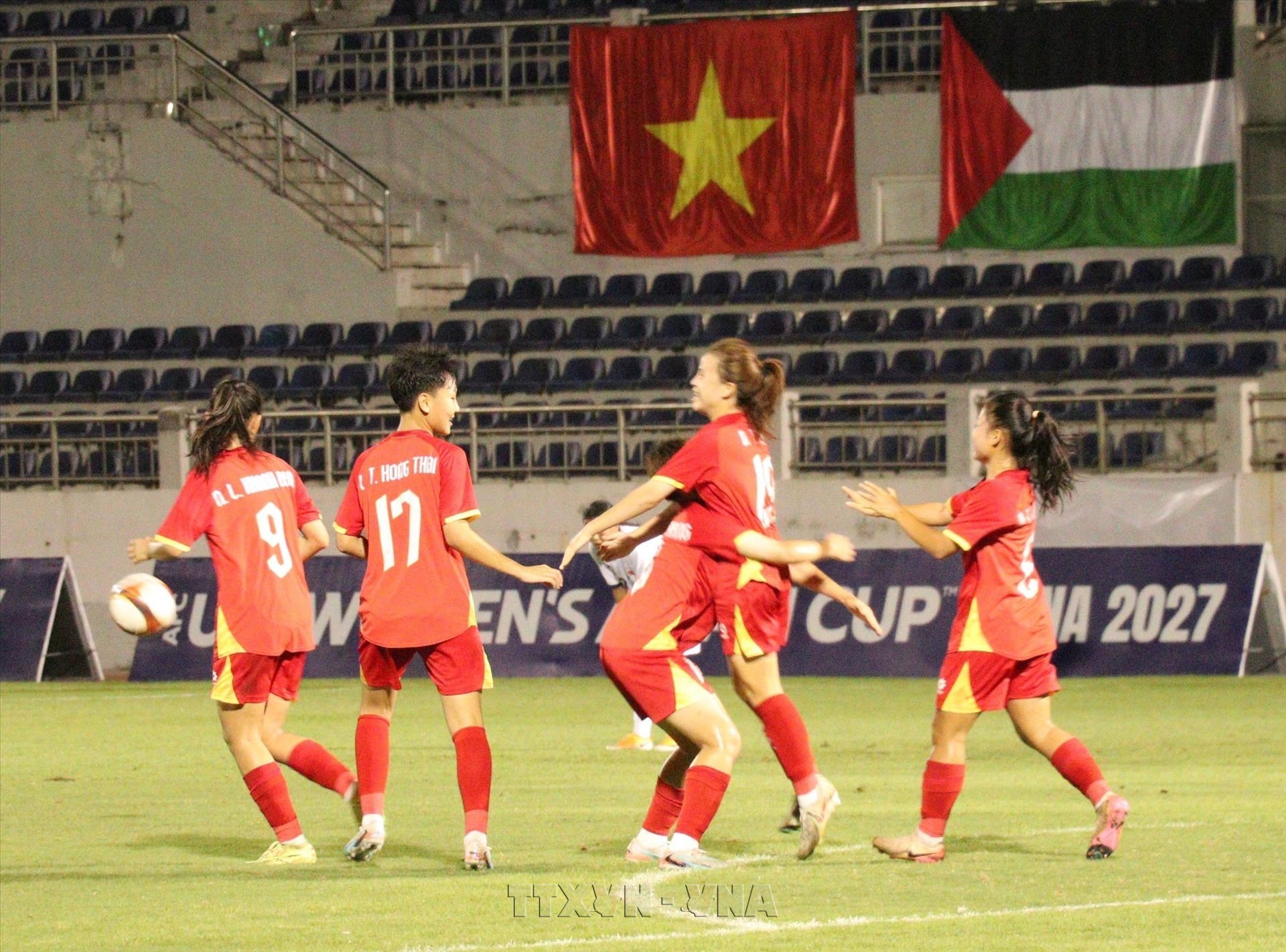 U17 nữ Việt Nam giành vé vào Vòng Chung kết Giải Bóng đá U17 nữ châu Á 2027