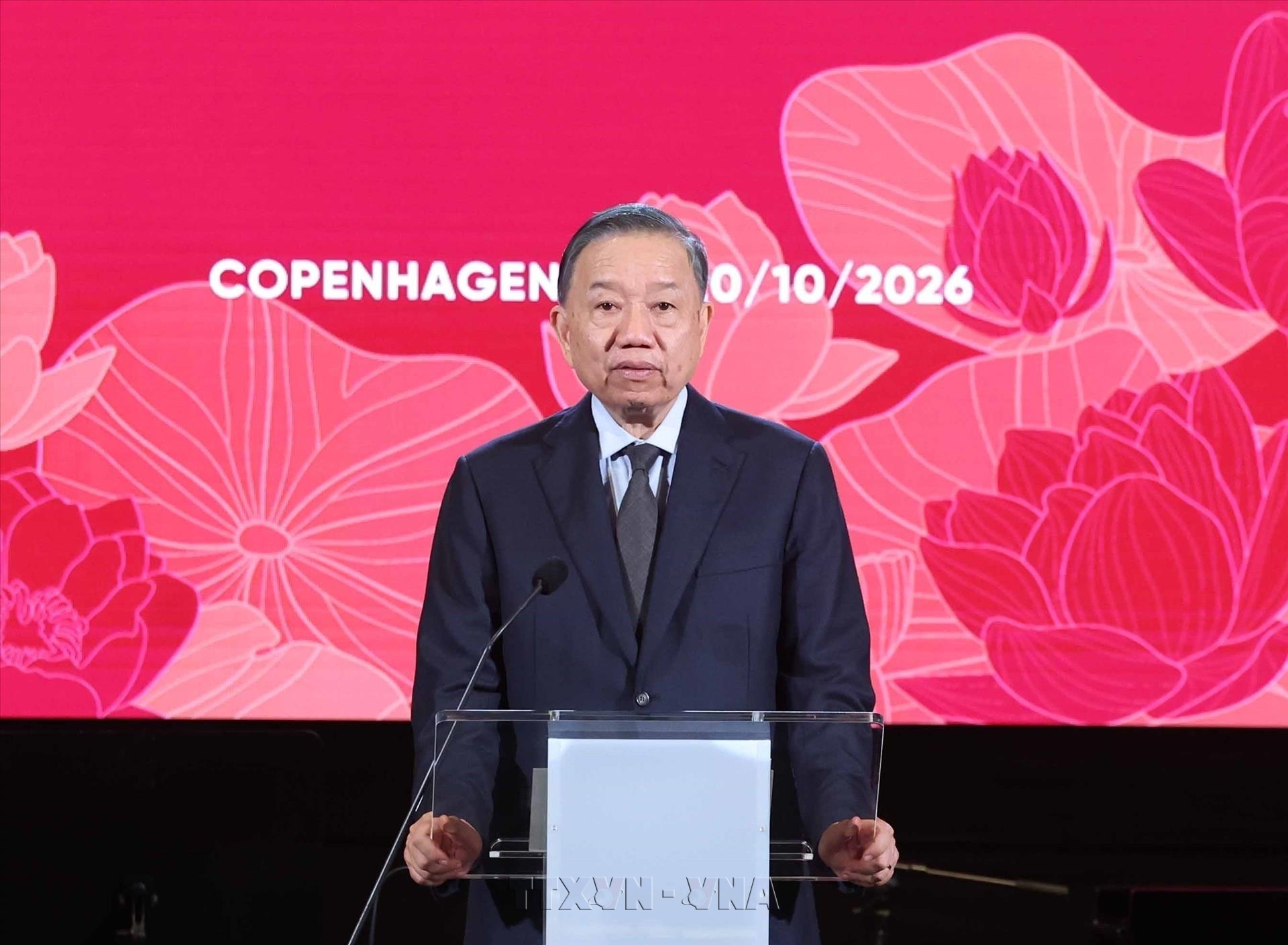 Top leader stresses linking Denmarks strengths with Vietnams potential, development opportunities