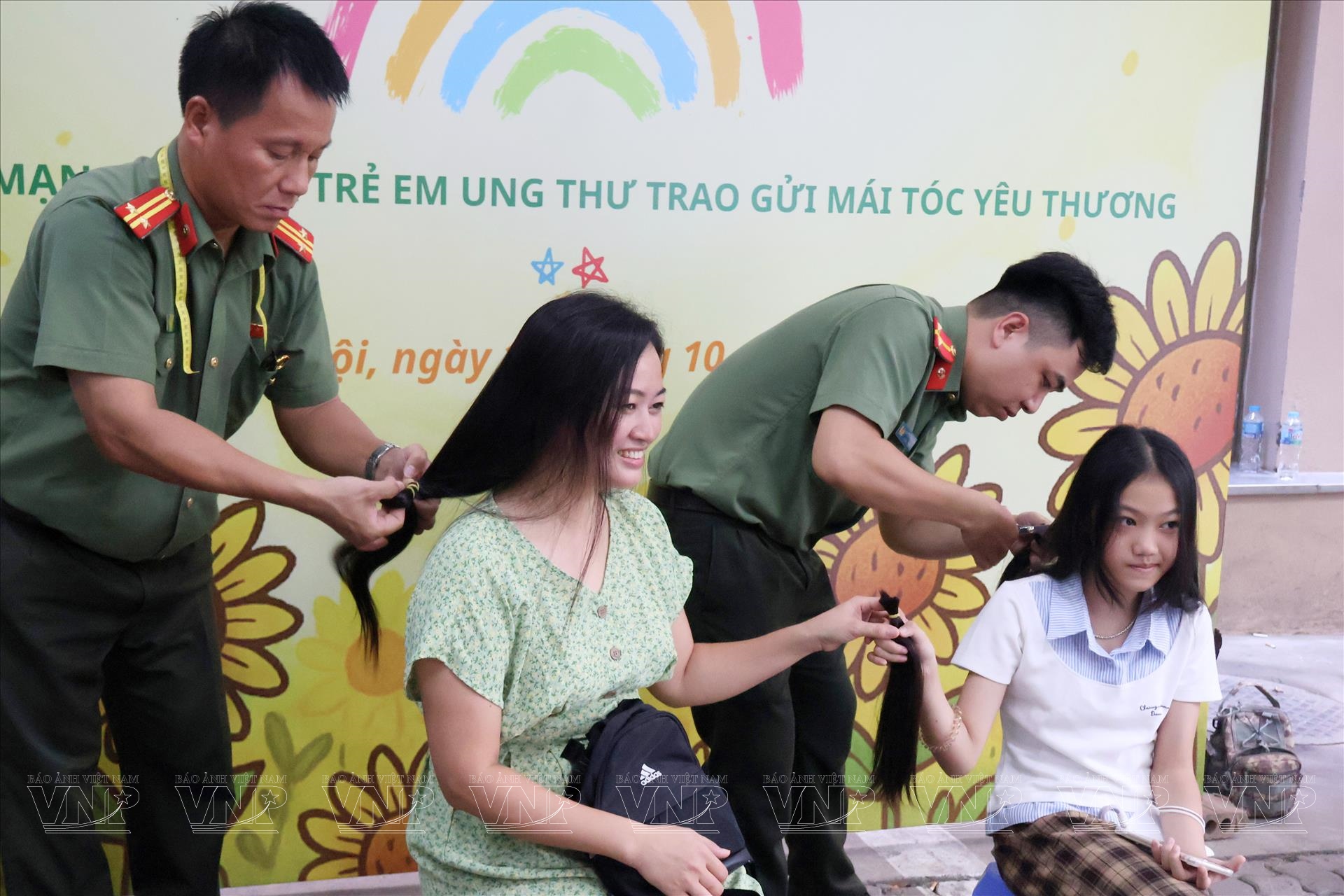Trạm tóc ước mơ tiếp thêm nghị lực cho bệnh nhi ung thu
