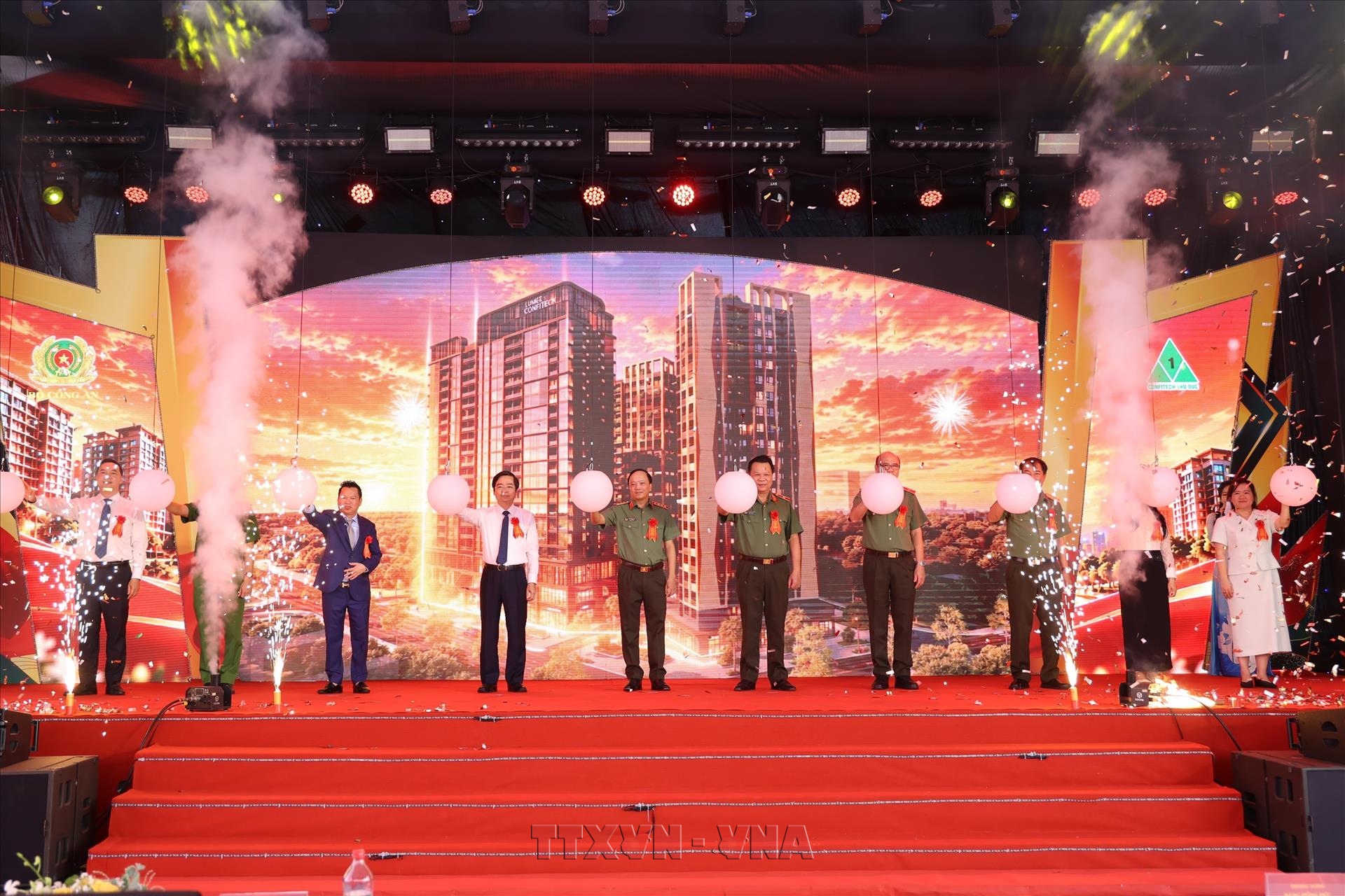 Khởi công Dự án xây dựng nhà ở cho lực lượng vũ trang Công an nhân dân tại phường Thủ Đức, Thành phố Hồ Chí Minh