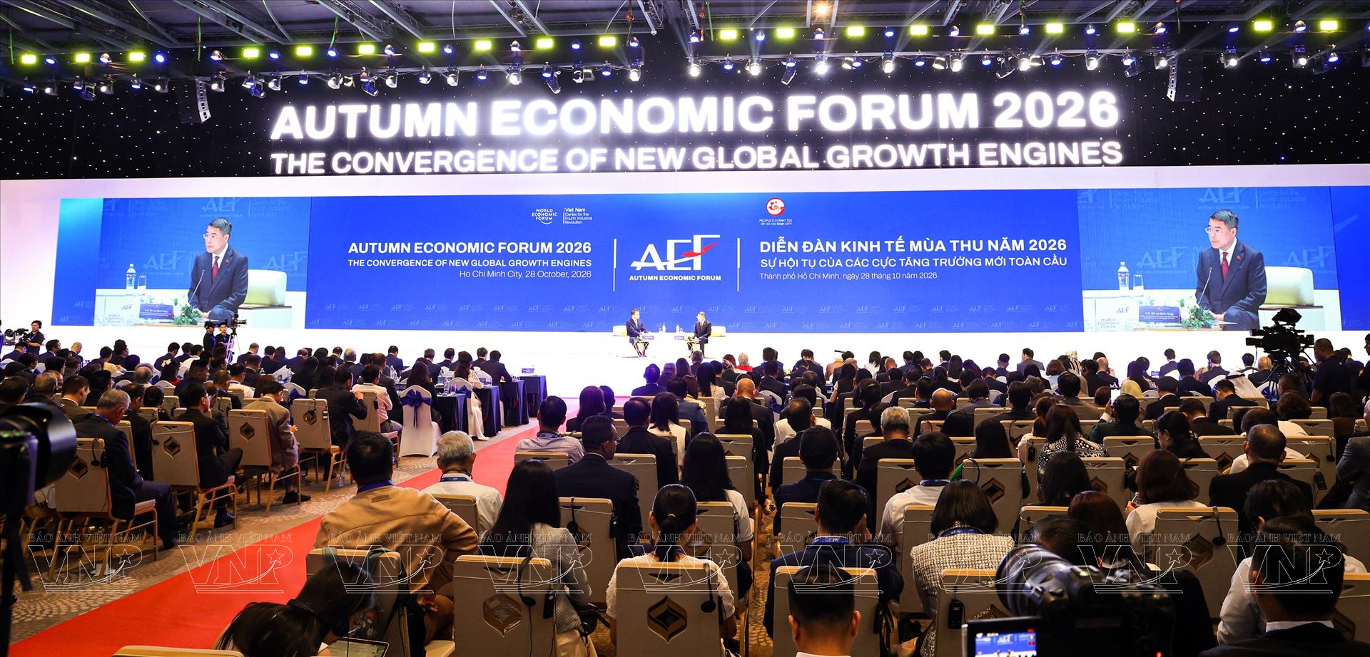 Thủ tướng Lê Minh Hưng kêu gọi hợp tác cùng kiến tạo giá trị tại Diễn đàn Kinh tế Mùa thu 2026