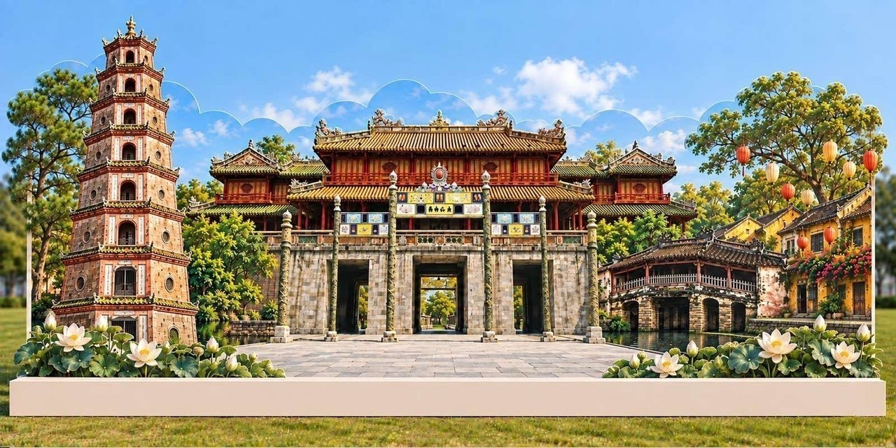 Đại lộ Đại đoàn kết tái hiện Việt Nam thu nhỏ giữa lòng châu Âu
