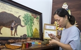 Nguyen Nhat Minh Phuong et ses œuvres dart en fils de cuivre