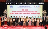 Hà Nội trao chứng nhận OCOP cho 424 sản phẩm