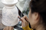 La creatividad de la aldea de cerámica de Giang Cao