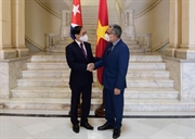 Visita del presidente de Vietnam a Cuba manifestación vívida de la solidaridad invariable entre ambos países