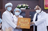 Chủ tịch nước Nguyễn Xuân Phúc thăm động viên lực lượng y tế tại Đà Nẵng