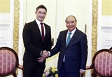 Глава государства принял почетного консула Вьетнама в Швейцарии