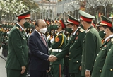 Chủ tịch nước kiểm tra công tác đảm bảo an toàn Tết Nguyên đán Nhâm Dần 2022 tại thành phố Hồ Chí Minh