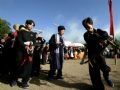 Trình diễn nghi thức cầu mưa trong lễ hội Gầu tào của người Mông Đen  Lào Cai