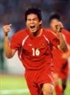 Quang Thanh scores the first goal” - Consolation prize, by Quang Minh (VTC News). 