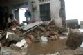 Des maisons à Hai Hâu ravagées par le cyclone.