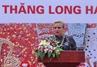 Katherine Muller Marin, Chief Representative of UNESCO in Hanoi, delivers a speech at the ceremony.