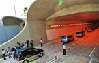 Thu Thiem Tunnel officially opens to traffic.