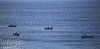Barco de los pescadores de la isla de  Ly Son.