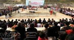 At the opening ceremony of the 1st Goat-fighting Festival in Hoang Su Phi.