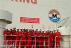 On February 10, 2012 the Vietnam Modec Company holds the anniversary of 2000 days of LTI Free FSO MV12 in Rong Doi Oil Field.