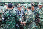 The event also is a good opportunity for ASEAN soldiers to exchange their experiences, skills and tactics in actual combat.