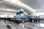 The check-in area of terminal T2 – Noi Bai International Airport.