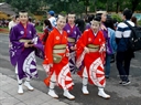 Những người bạn Nhật tham gia Lễ hội Hoa Anh đào 2015 tại Hà Nội.
