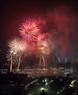 Des feux d’artifice brillants en l’honneur de la Fête nationale dans la capitale de Hanoï.