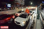 Celebración de la victoria en la ciudad central Da Nang. Foto: Thanh Hoa