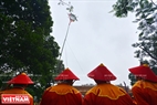 Le « cây nêu » signale l’arrivée du Têt. Photo: Thanh Hoa