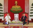 Chiều 3/9/2016, tại Hà Nội, Tổng Bí thư Nguyễn Phú Trọng tiếp Thủ tướng Ấn Độ Narendra Modi thăm chính thức Việt Nam. Ảnh: Trí Dũng – TTXVN