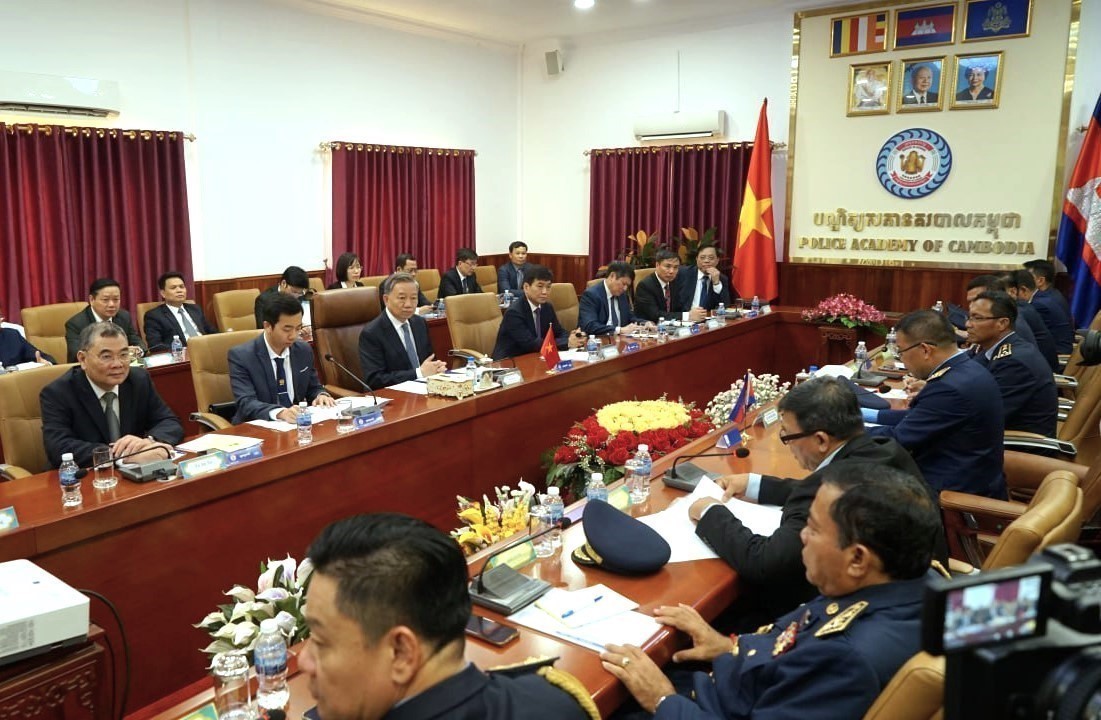 Đại tướng Tô Lâm, Bộ trưởng Bộ Công an thăm chính thức Campuchia