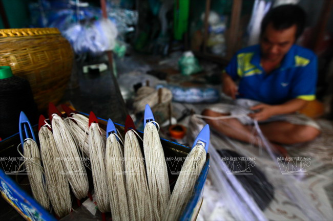 The Village of Weaving Fishing Nets