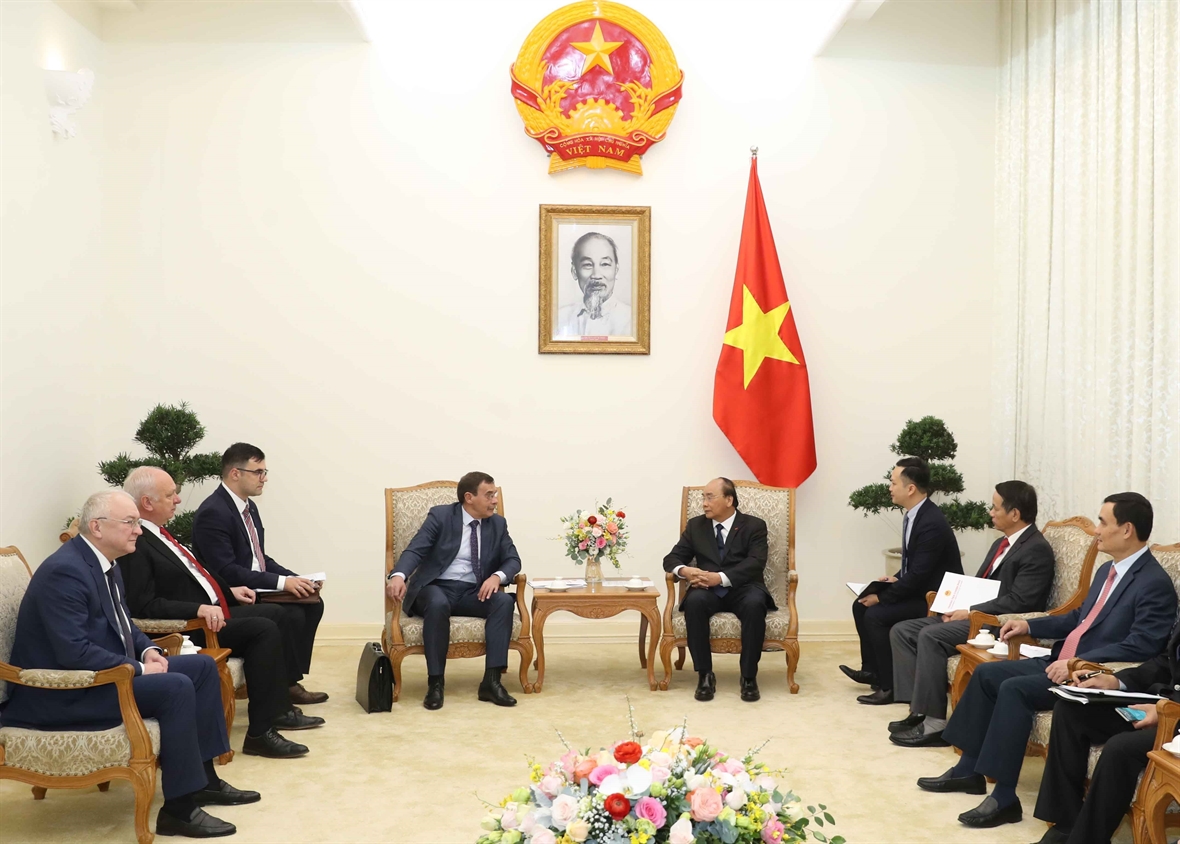 Thủ tướng Chính phủ Nguyễn Xuân Phúc tiếp Chủ tịch Cơ quan ...