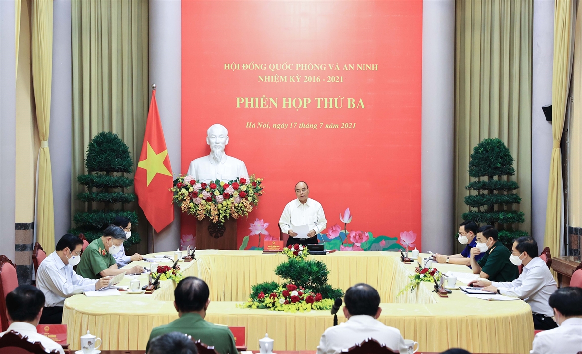 Chủ tịch nước Nguyễn Xuân Phúc chủ trì Phiên họp thứ ba ...