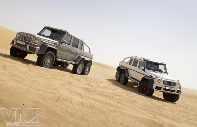 Mercedes Benz Ra Mắt Vua địa Hình 6 Bánh G63 Amg 6x6 Báo