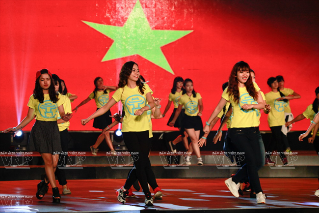 Line Dancing in Vietnam