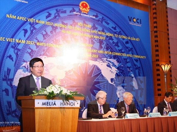 Đăng cai Năm APEC 2017 là trọng tâm đối ngoại của Việt Nam